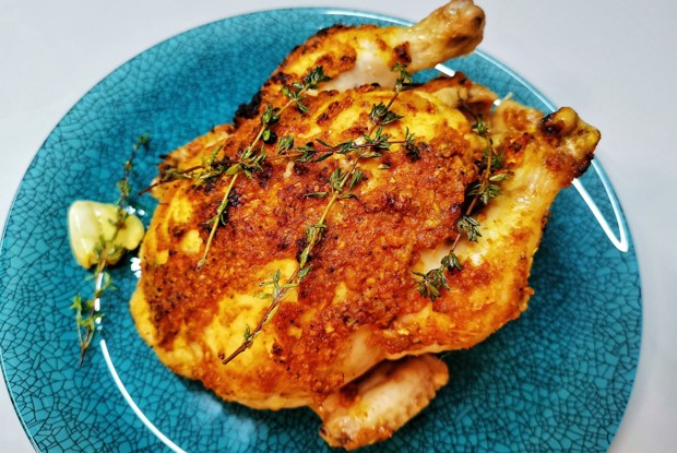 Курица в духовке на Новый год