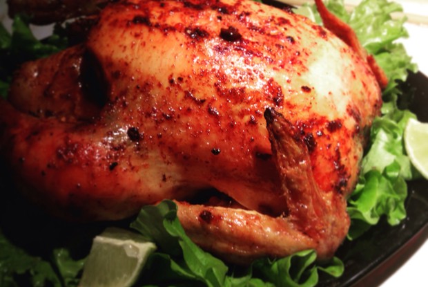 Курица с паприкой в духовке