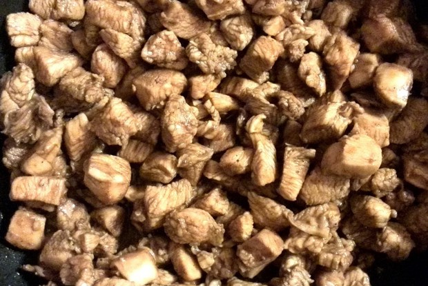 Курица в гранатово-медовом соусе