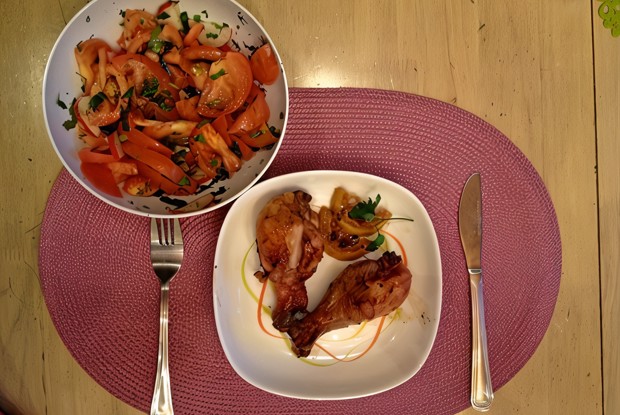 Курица в имбирном маринаде