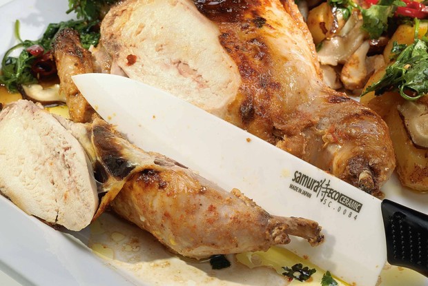 Курица в йогурте с картошкой и шиитаке