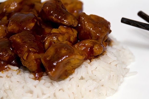 Курица в медово-соевом соусе