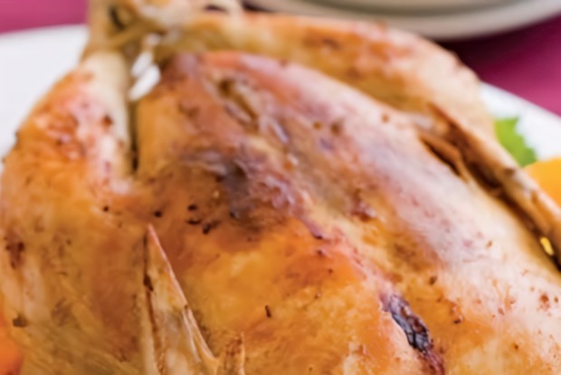 Курица в меду и травах