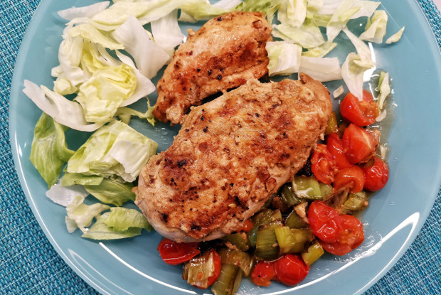 Курица в пикантном горчичном маринаде