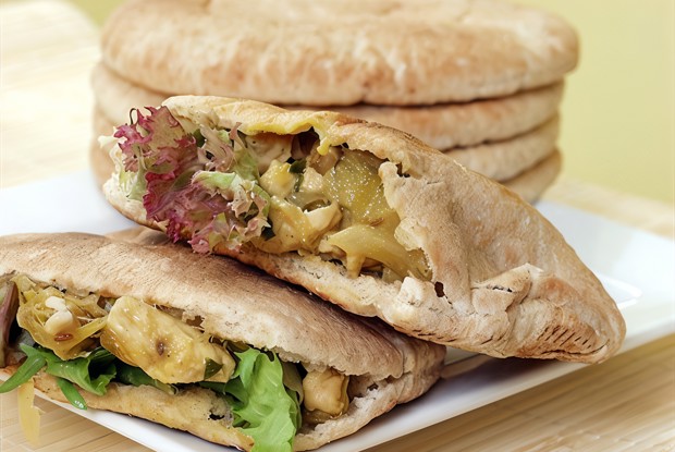 Курица в пите по-ливански