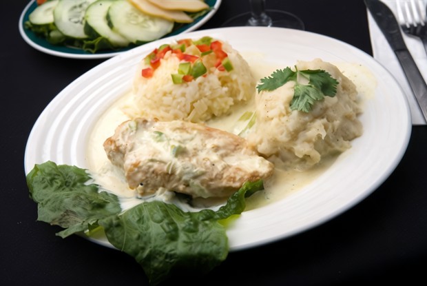 Курица в сливках