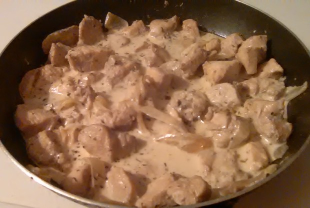 Курица в сметанно-соевом соусе «Грибной вкус без грибов»