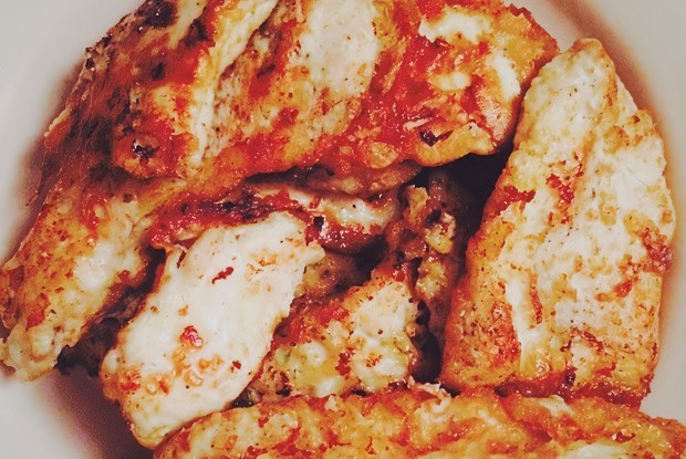 Куриная отбивная в пряном кляре