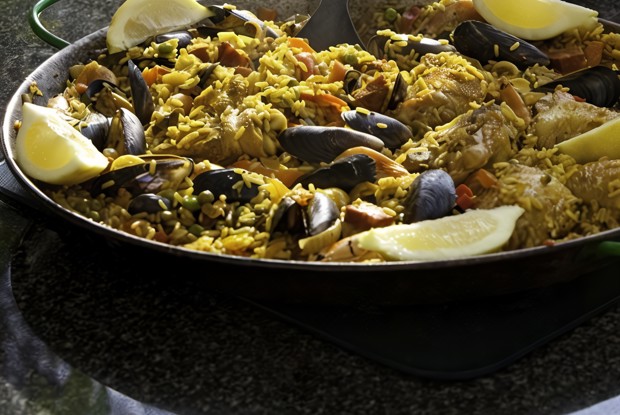 Куриная паэлья