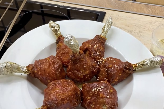 Куриная голень в хрустящей корочке