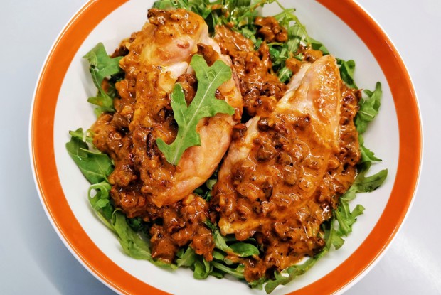 Куриная грудка в азиатском стиле