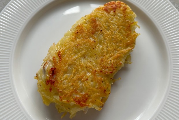 Куриная грудка в картофеле