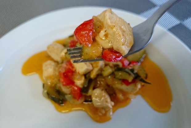 Куриная грудка в кисло-сладком соусе