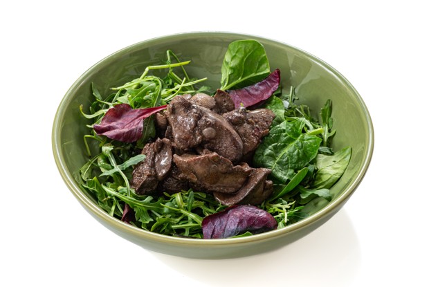 Куриная печень в специях