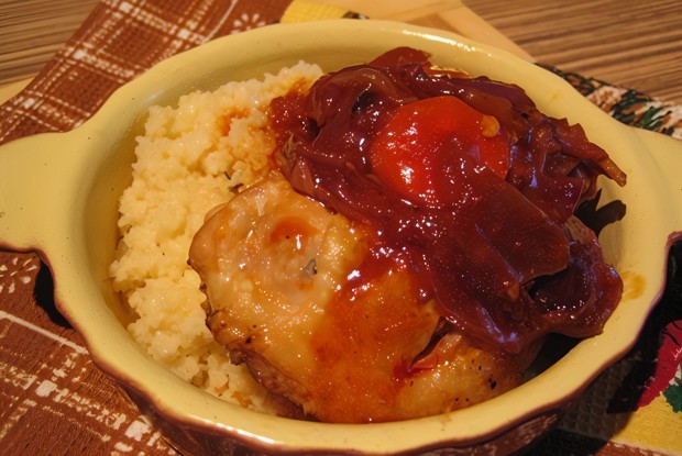 Куриные бедра по-магрибски