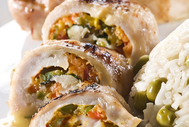 Куриные грудки фаршированные с розмарином