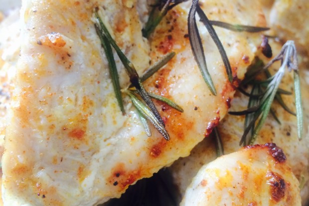 Куриные грудки на гриле с эстрагоном