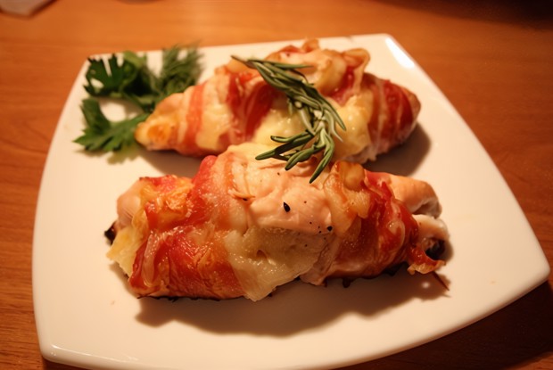 Куриные грудки с сыром моцарелла