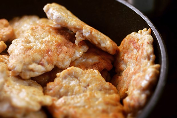 Куриные котлеты из рубреного фарша