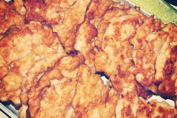 Куриные котлеты растрепки