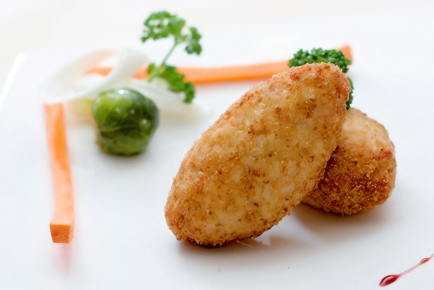 Куриные котлеты с начинкой из печени