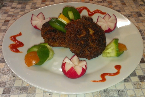 Куриные котлеты в тайском стиле