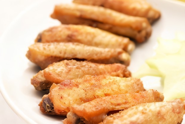 Куриные крылышки с имбирем