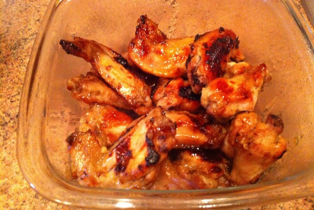 Куриные крылья в медовом маринаде