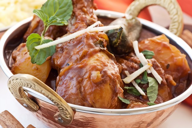 Куриные кусочки с имбирем и соевым соусом