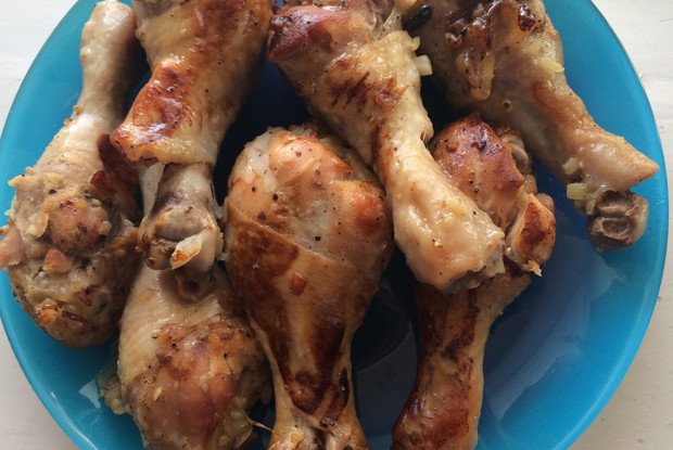Куриные ножки в медово-горчичном маринаде
