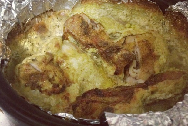 Куриные ножки в сливочном соусе