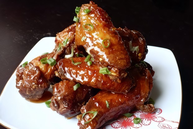 Куриные ножки в соево-медовом соусе