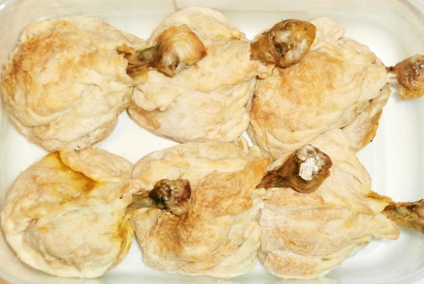 Куриные ножки в тесте