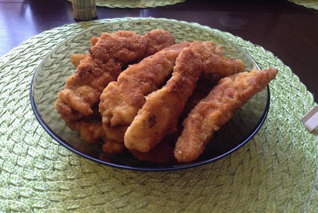 Куриные палочки в панировке
