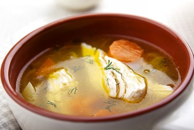 Куриный суп с картофелем