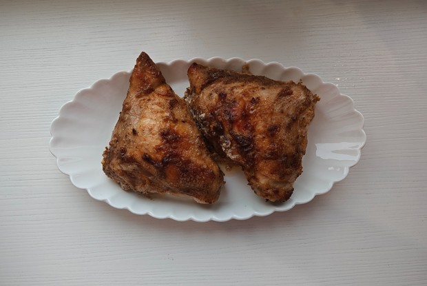 Куриное бедро в духовке