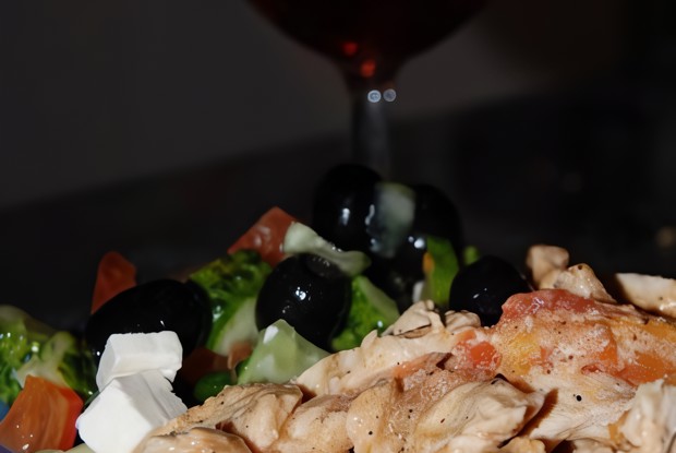 Куриное филе в сметане с луком