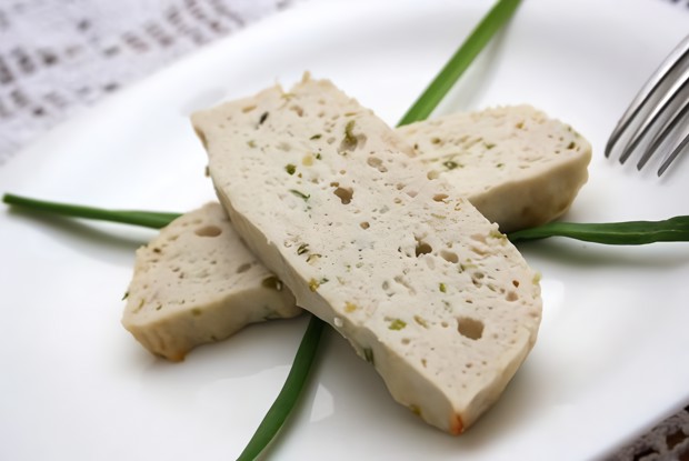 Куриное суфле с оливками