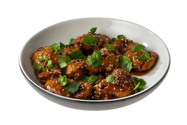 Куриные бедра в азиатской глазури