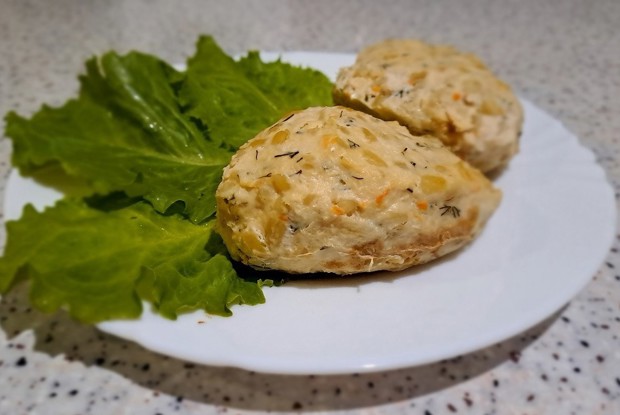 Куриные котлеты в духовке с булгуром