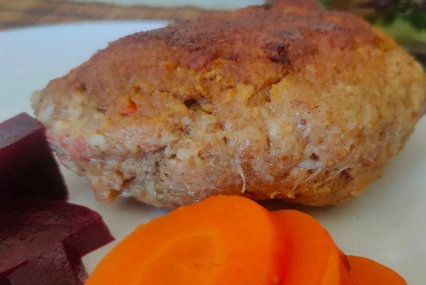 Куриные котлеты с грибами