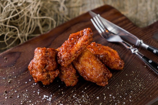 Куриные крылышки барбекю