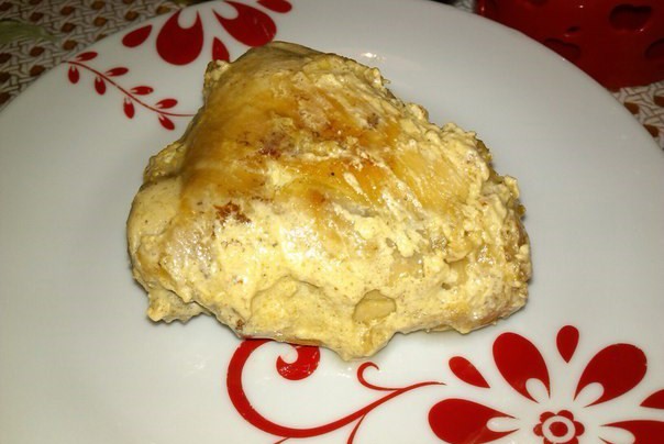 Куриные крылышки со сметаной в мультиварке