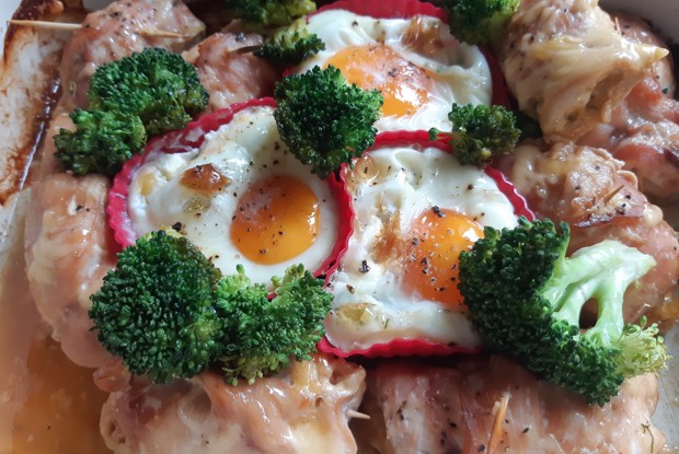 Куриные рулеты с сыром