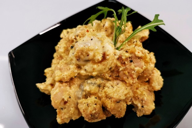 Куриный фарш в соусе дорблю