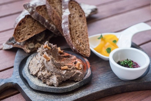 Куриный паштет с овощами