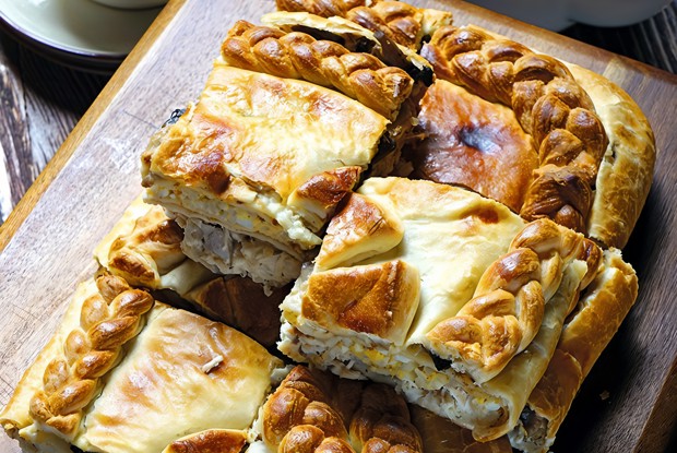 Курник на сливках