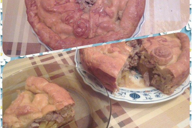 Курник с мясом