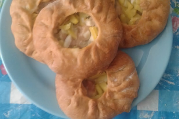 Курники с картофелем