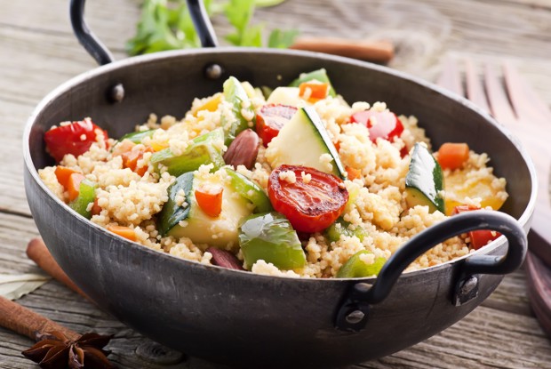 Кускус с ароматными травами